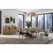 Blue Mallee Brown 4 Door Server