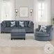 Maxon Place Navy 100" Sofa
