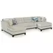 Maxon Place Stone 3 Piece Sectional with Chaise