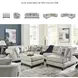 Maxon Place Stone Oversized Swivel Accent Chair