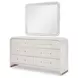 Miramar Oyster Rectangular Dresser Mirror