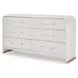 Miramar Oyster 6 Drawer Dresser