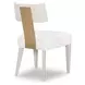 Miramar White Upholstered Side Chair Set of 2