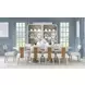 Miramar Oyster 72" Extendable Dining Table