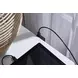 Heritage Coast Coastal White 2 Drawer Nightstand with USB Charging and Puck Light