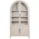 Fynn Light Gray 4 Door Display Cabinet