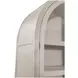 Fynn Light Gray 4 Door Display Cabinet