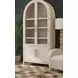 Fynn Light Gray 4 Door Display Cabinet