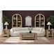 Fynn Warm Blonde 4 Door Display Cabinet