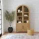 Fynn Warm Blonde 4 Door Display Cabinet