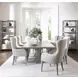 Cornelia Beige And Gray Arm Chair Set of 2