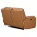 Marquis Caramel Leather 62" Reclining Loveseat