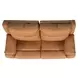 Marquis Caramel Leather 62" Reclining Loveseat