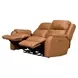 Marquis Caramel Leather 62" Power Reclining Loveseat with Power Headrest and USB Charging