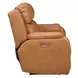 Marquis Caramel Leather 62" Power Reclining Loveseat with Power Headrest and USB Charging