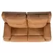 Marquis Caramel Leather 62" Power Reclining Loveseat with Power Headrest and USB Charging