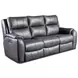 Marquis Smoke 84" Zero Gravity Power Reclining Sofa with Power Headrest and USB Charging