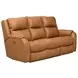 Marquis Caramel Leather 84" Zero Gravity Power Reclining Sofa with Power Headrest and USB Charging