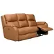Marquis Caramel Leather 84" Zero Gravity Power Reclining Sofa with Power Headrest and USB Charging