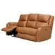 Marquis Caramel Leather 84" Zero Gravity Power Reclining Sofa with Power Headrest and USB Charging