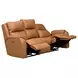 Marquis Caramel Leather 84" Zero Gravity Power Reclining Sofa with Power Headrest and USB Charging