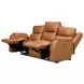 Marquis Caramel Leather 84" Zero Gravity Power Reclining Sofa with Power Headrest and USB Charging