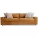Nest Tan 98" Sofa with Pillows