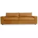 Nest Tan 98" Sofa with Pillows
