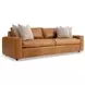 Nest Tan 98" Sofa with Pillows