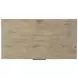 Tribeca Brown 2 Drawer Nightstand With Sled Base