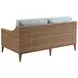 Palm Desert Poolside White Outdoor Conversation Set