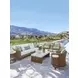 Palm Desert Poolside White Outdoor Conversation Set