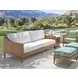 Palm Desert Poolside White Outdoor Conversation Set