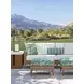Palm Desert Poolside White Outdoor Conversation Set