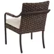 Kilimanjaro Beige Upholstered Outdoor Arm Chair