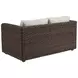 Kilimanjaro Beige Outdoor 62" Loveseat