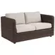 Kilimanjaro Beige Outdoor 62" Loveseat