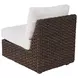 Kilimanjaro Beige 4 Piece Modular Outdoor Sectional with Loveseat