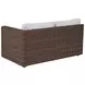 Kilimanjaro Beige 4 Piece Modular Outdoor Sectional with Loveseat
