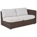 Kilimanjaro Beige 4 Piece Modular Outdoor Sectional with Loveseat