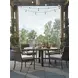 Kilimanjaro Beige Upholstered Outdoor Arm Chair