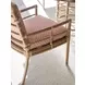 Sandpiper Bay Pink Upholstered Outdoor Arm Chair