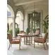 Sandpiper Bay Pink Upholstered Outdoor Arm Chair