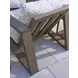 Mozambique Beige Upholstered Outdoor Lounge Chair