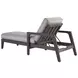 Mozambique Beige and Tan Outdoor 83" Chaise Lounge