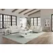 Wilmington White Wood Top Occasional Table Set