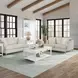 Wilmington White Wood Top Occasional Table Set