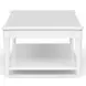Wilmington White Wood Top Occasional Table Set