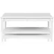 Wilmington White Wood Top Occasional Table Set