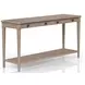 Wilmington Sand Sofa Table with Cane
